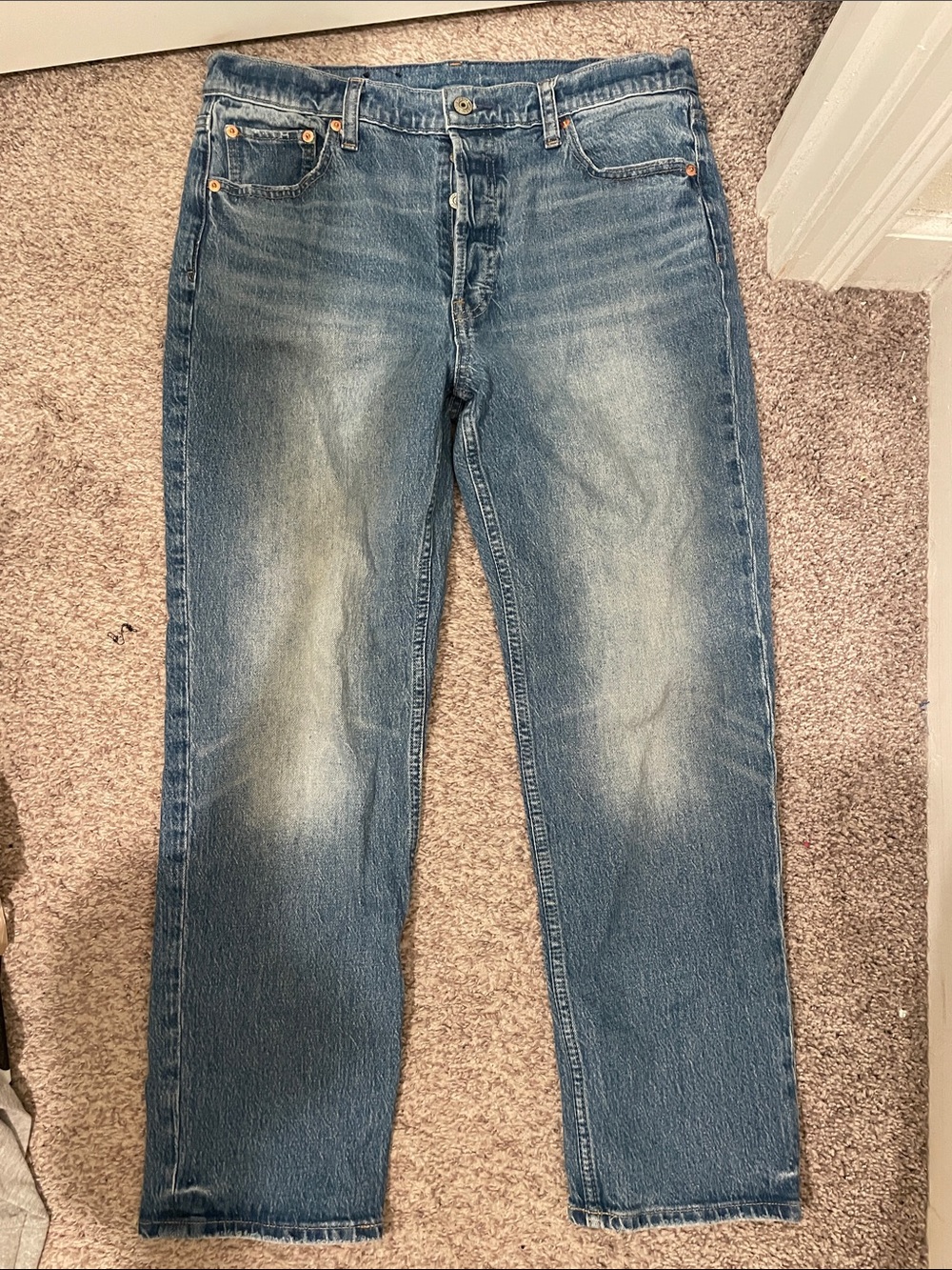Gap cheeky straight high rise jeans size 12 31 inch waist